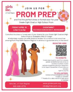 Girls of York Region Prom Prep Event