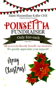 Poinsettia Sales at SMK