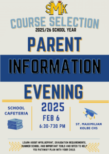 Course Selection Parent Information