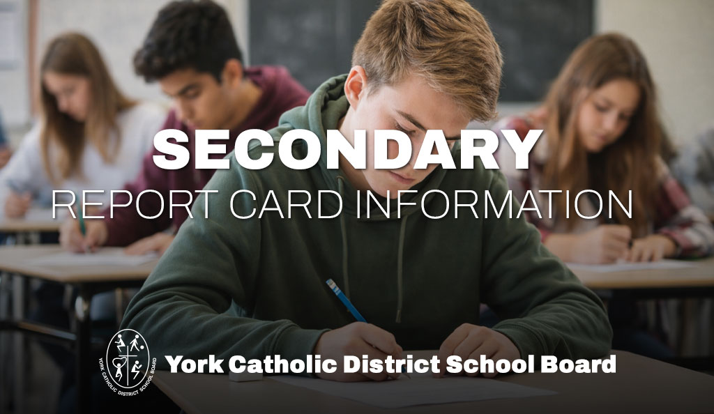 Secondary Report Card Information 